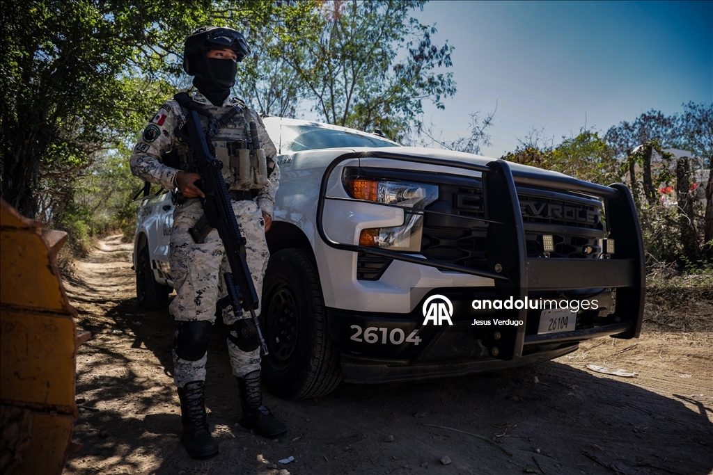 Операция по обнаружению тайных захоронений в штате Синалоа
