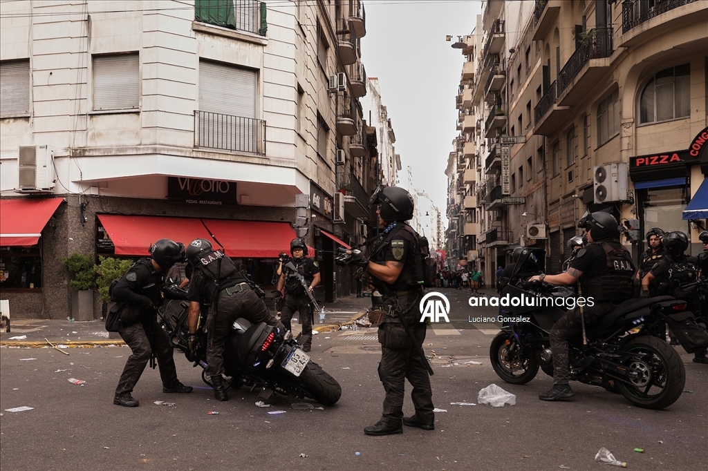 В Аргентине прошли протесты против трудовой реформы