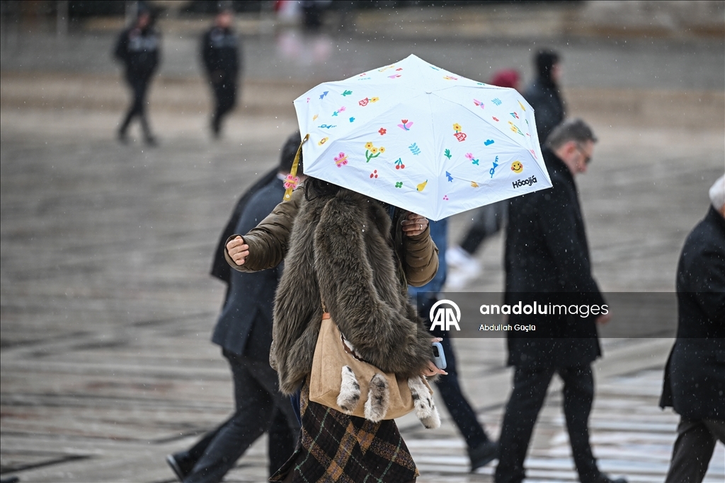 Ankara'da yağmur