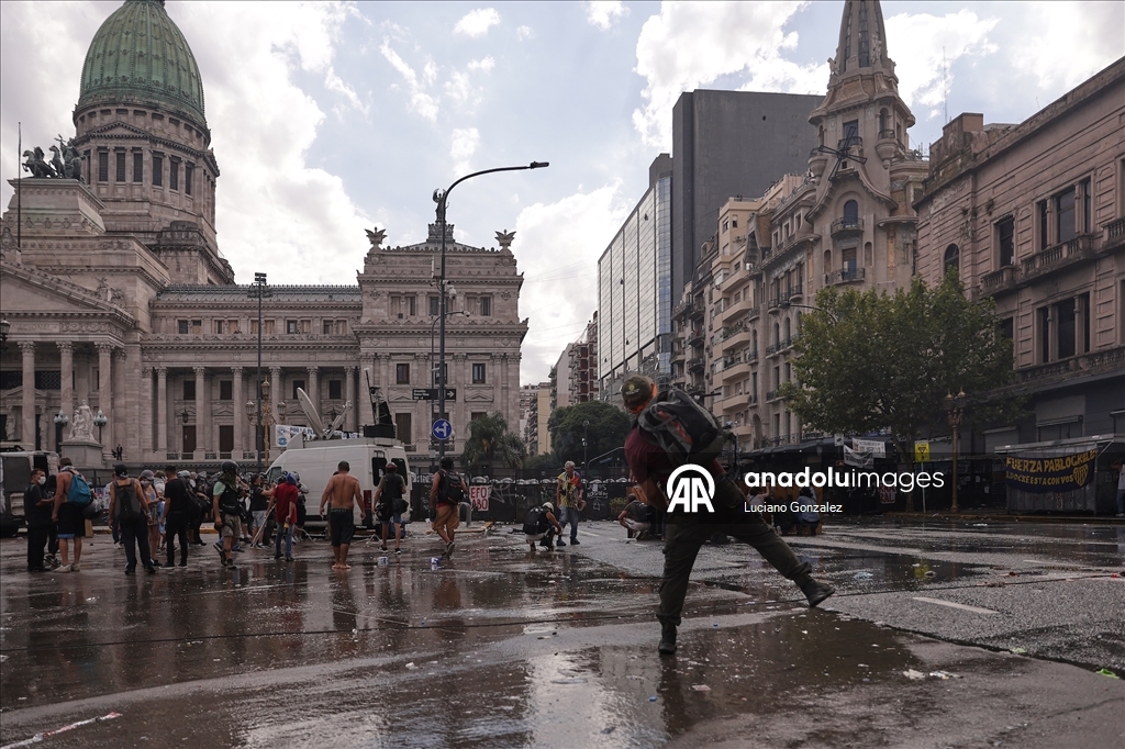 В Аргентине прошли протесты против трудовой реформы