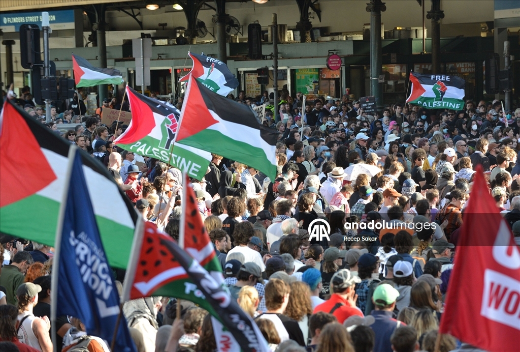 İsrail Cumhurbaşkanı Herzog'un Avustralya ziyaretinin son gününde de protestolar düzenlendi 