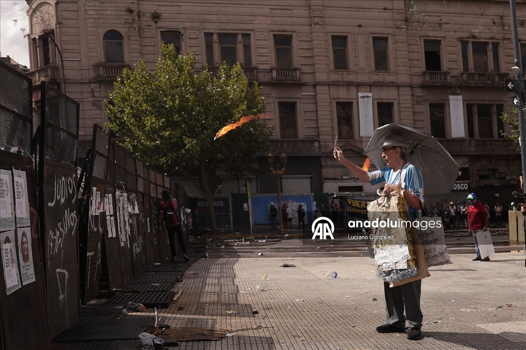 В Аргентине прошли протесты против трудовой реформы