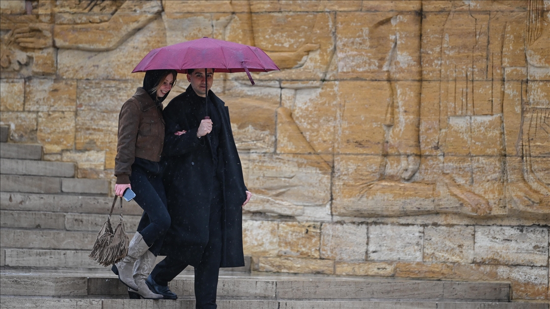 Ankara'da yağmur
