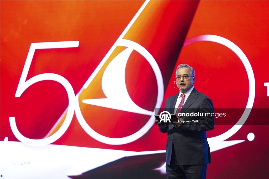 Специальный рейс 500-го самолета THY стал самым отслеживаемым в мире