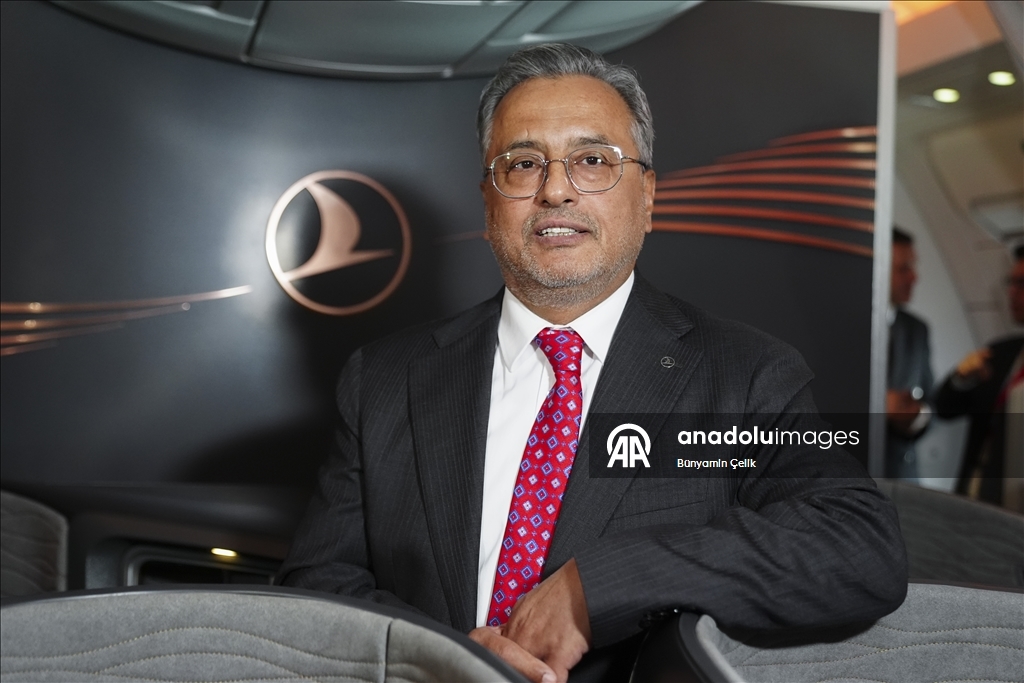 Специальный рейс 500-го самолета THY стал самым отслеживаемым в мире