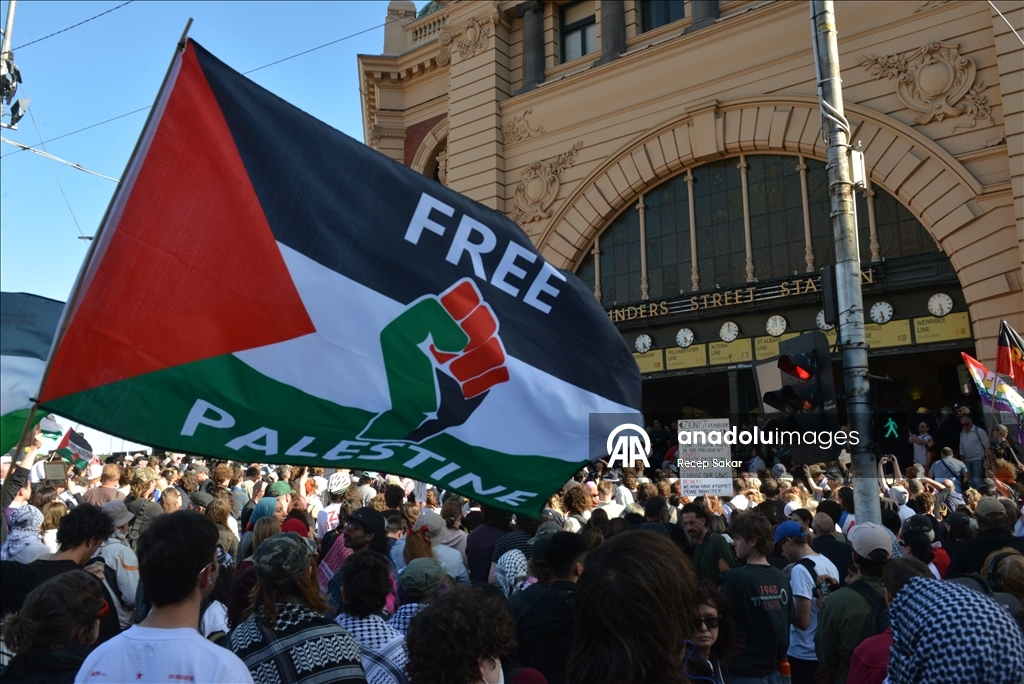 Последний день визита президента Израиля в Австралию также сопровождался протестами