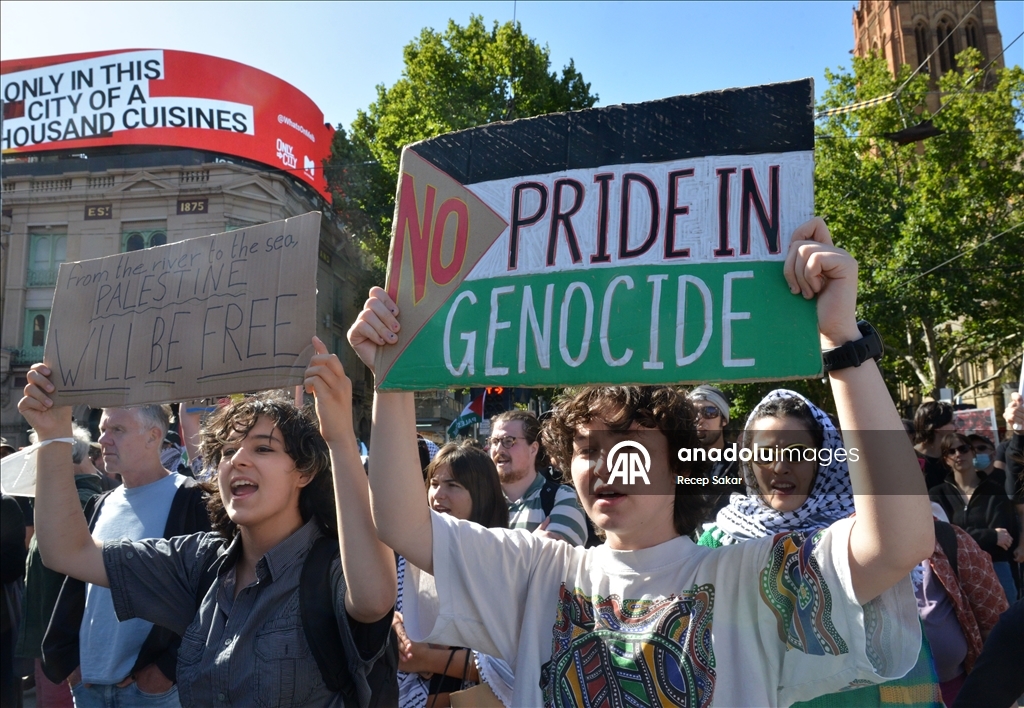 Последний день визита президента Израиля в Австралию также сопровождался протестами