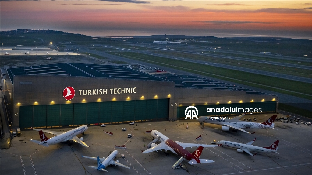 Специальный рейс 500-го самолета THY стал самым отслеживаемым в мире