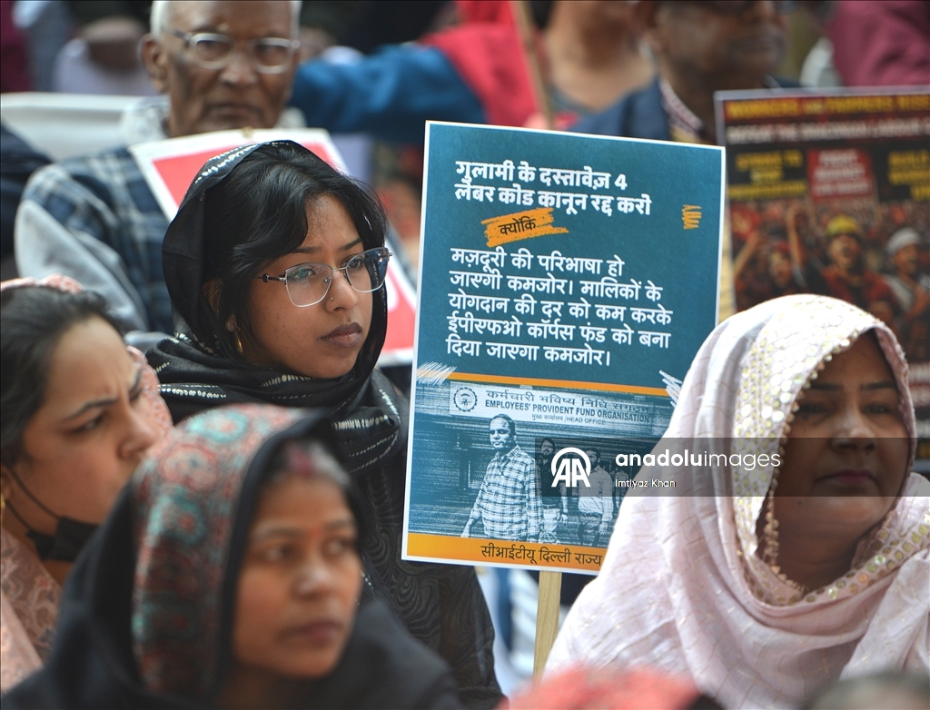 الهند.. احتجاجات نَقابية عُمالية وإضراب يعم البلاد إثر اتفاقية تجارية مؤقتة مع الولايات المتحدة