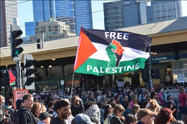 Последний день визита президента Израиля в Австралию также сопровождался протестами