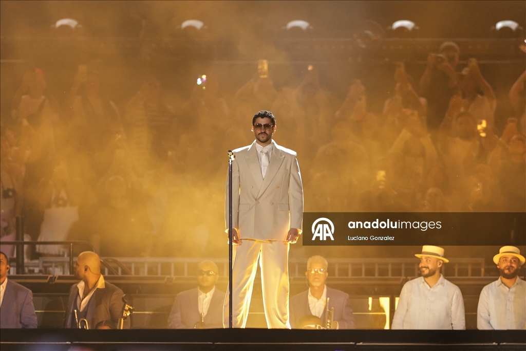 Десятки тысяч зрителей посетили концерт Bad Bunny в Аргентине