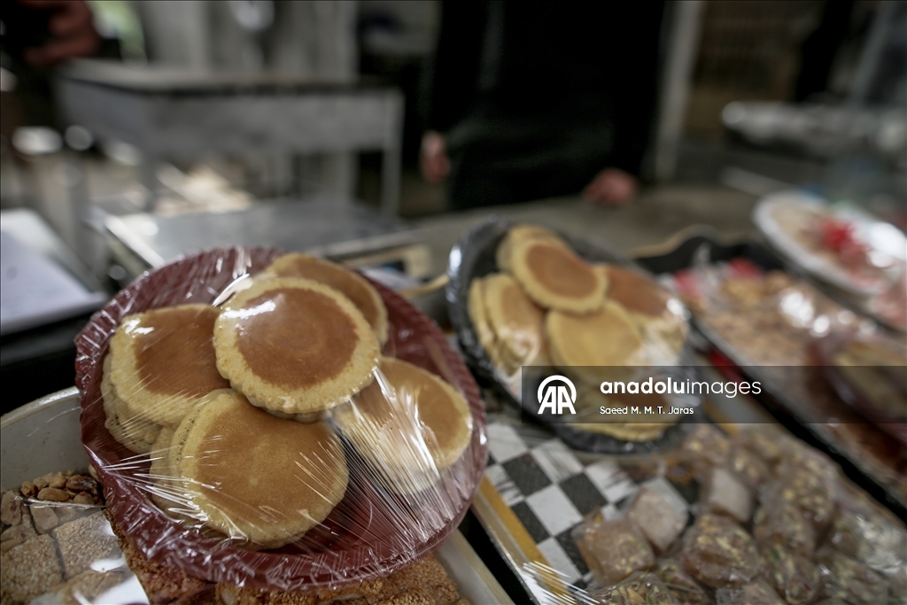 Gazze'de ramazan öncesi ez-Zaviye Çarşısı'nda yoğunluk yaşandı