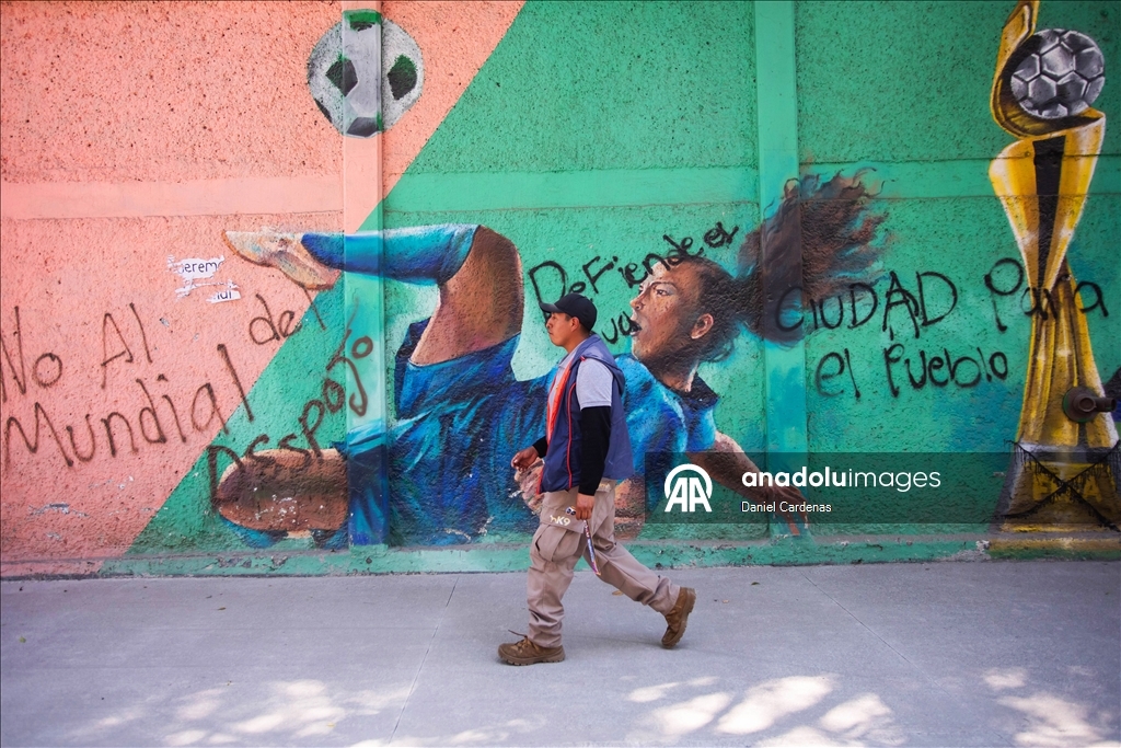 На стадионе «Банорте» продолжаются работы по реконструкции перед ЧМ-2026