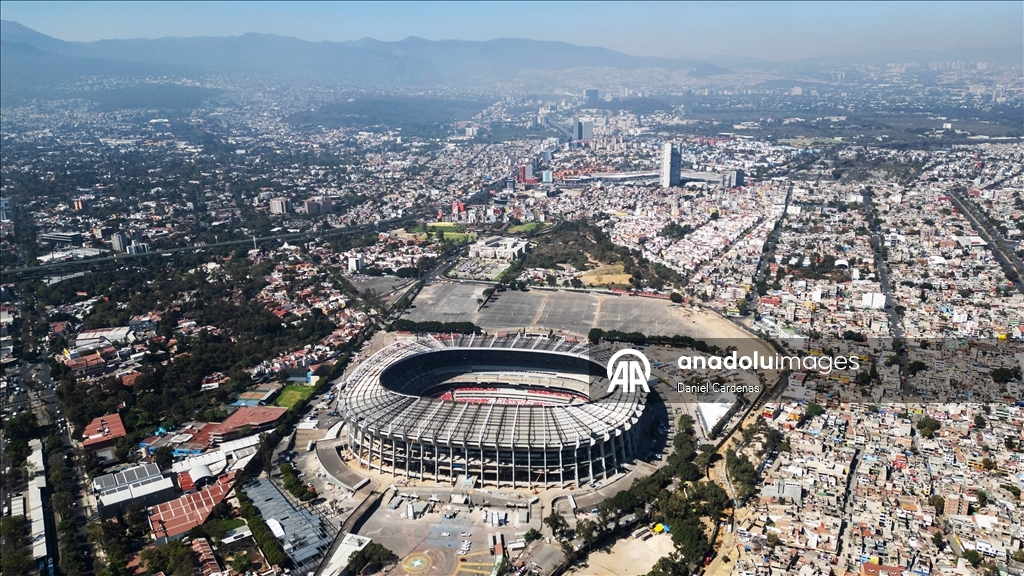 На стадионе «Банорте» продолжаются работы по реконструкции перед ЧМ-2026