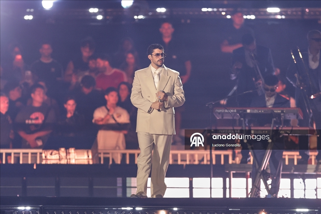 Десятки тысяч зрителей посетили концерт Bad Bunny в Аргентине