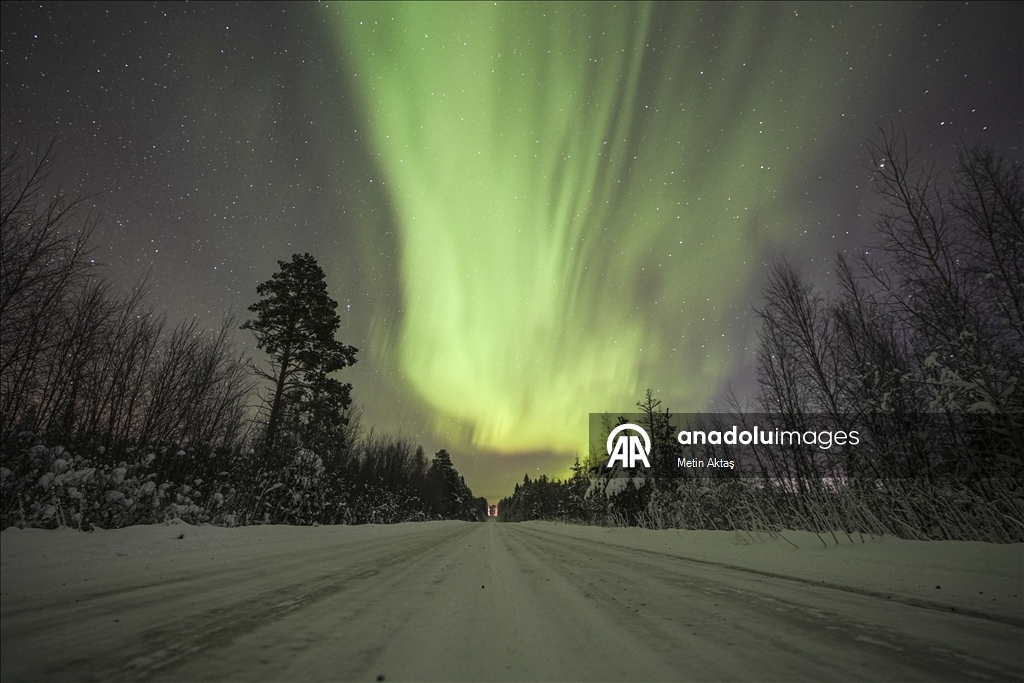 İsveç'te kuzey ışıkları görüldü
