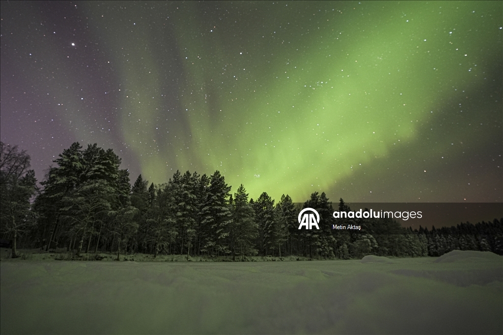 İsveç'te kuzey ışıkları görüldü