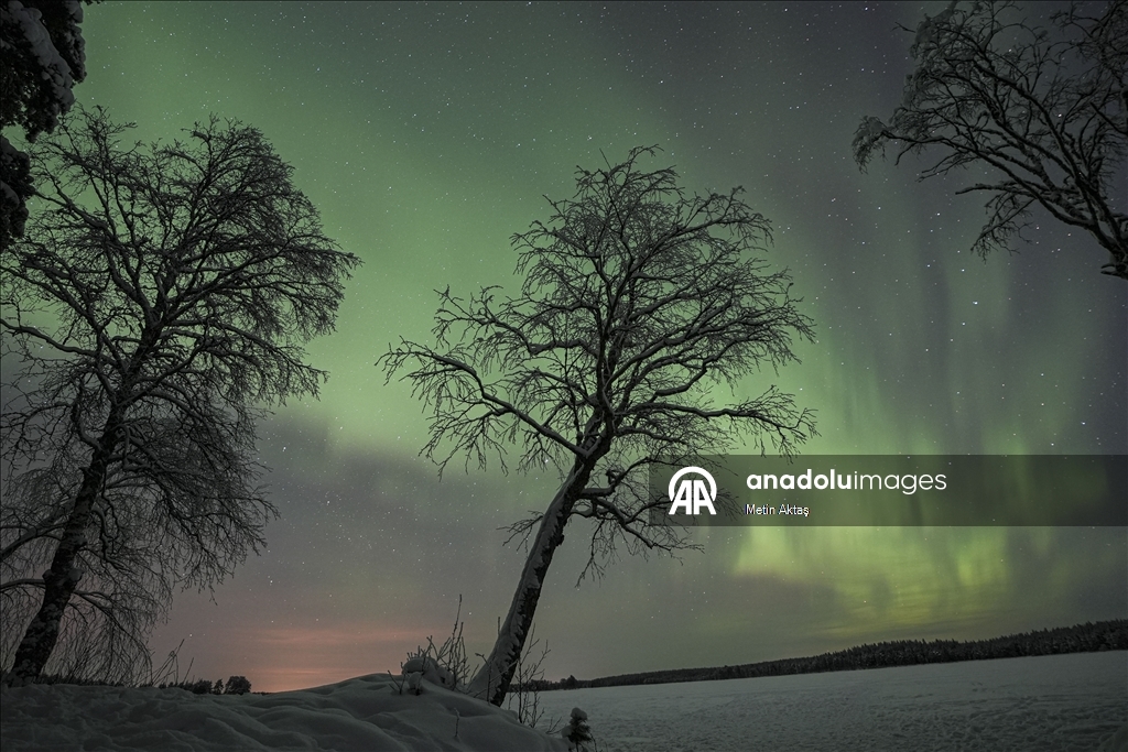 İsveç'te kuzey ışıkları görüldü