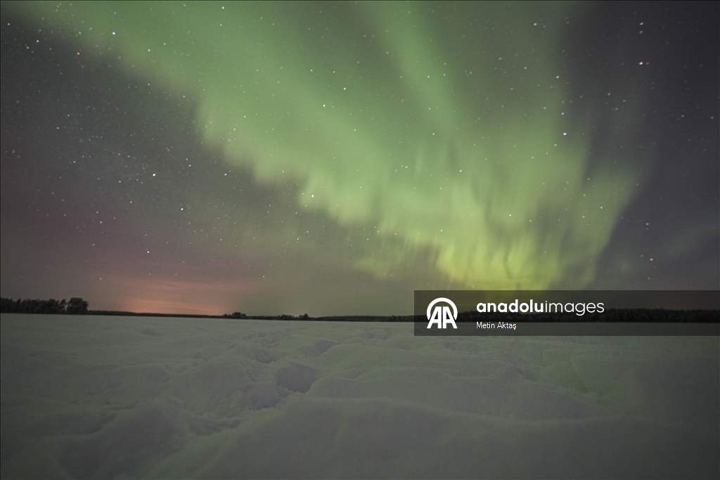 İsveç'te kuzey ışıkları görüldü