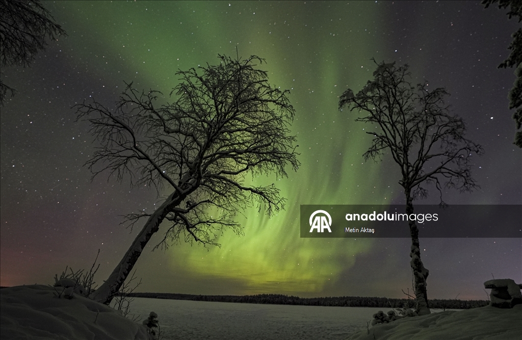 İsveç'te kuzey ışıkları görüldü