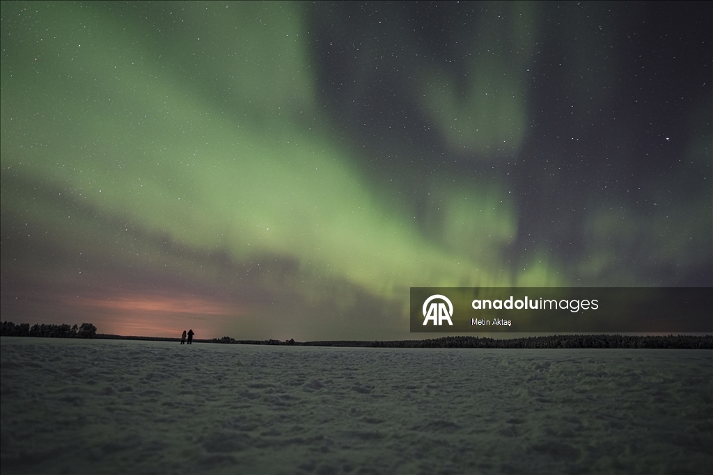 İsveç'te kuzey ışıkları görüldü