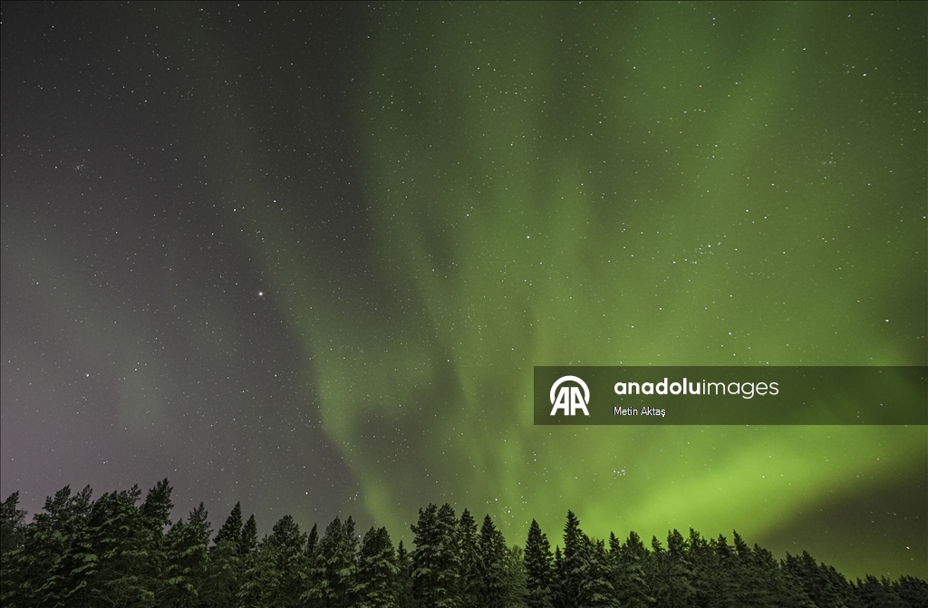 İsveç'te kuzey ışıkları görüldü