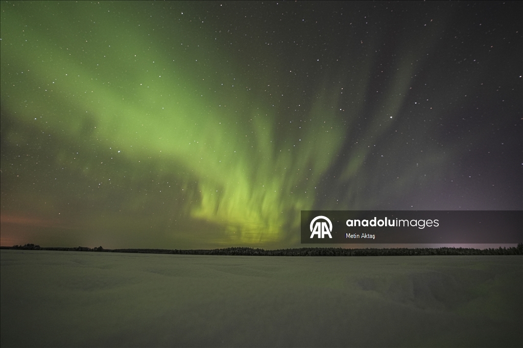 İsveç'te kuzey ışıkları görüldü