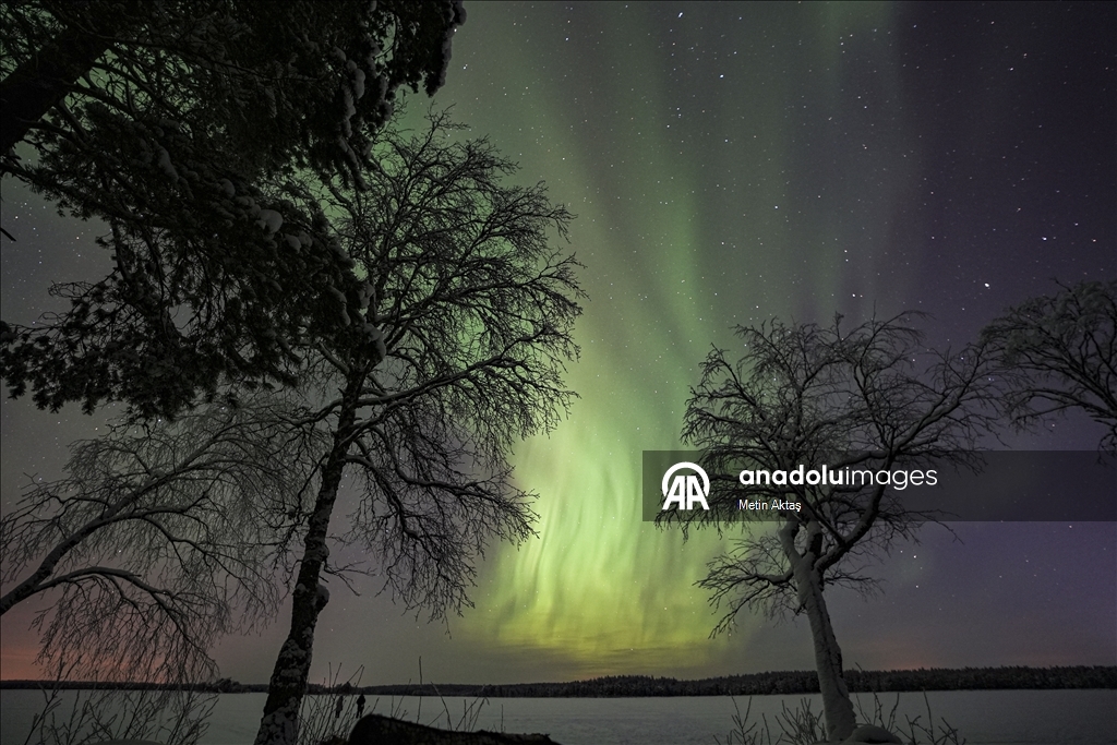 İsveç'te kuzey ışıkları görüldü