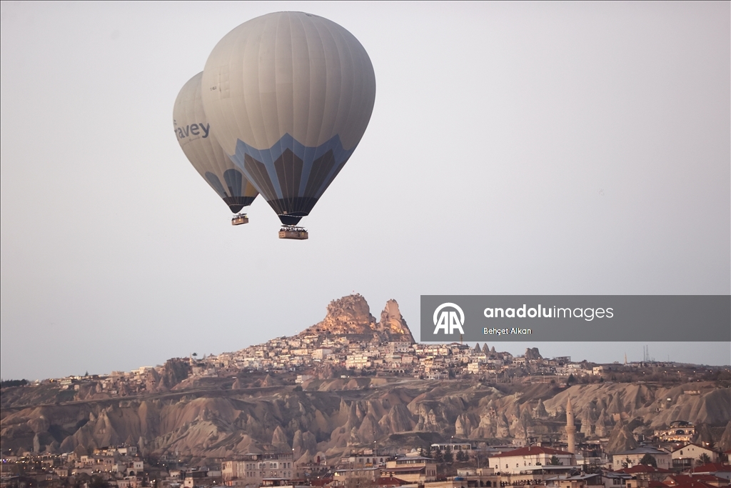 Kapadokya'da geçen yıl balon turlarına 754 bin 98 kişi katıldı 10