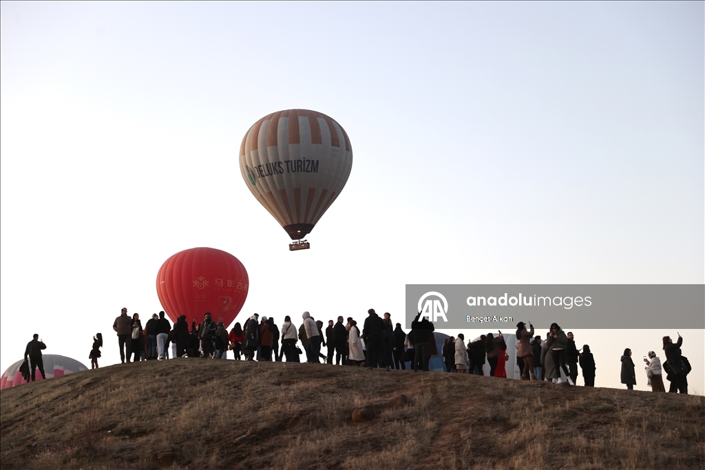 Kapadokya'da geçen yıl balon turlarına 754 bin 98 kişi katıldı 3