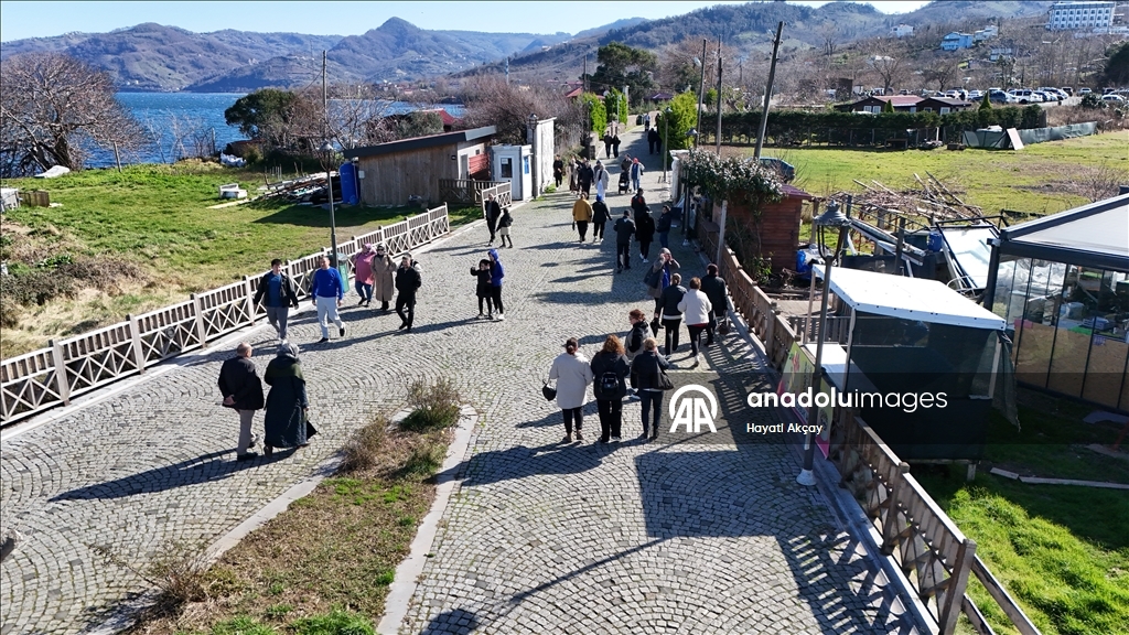 Ordu'daki Yason Burnu ziyaretçilerini ağırlıyor