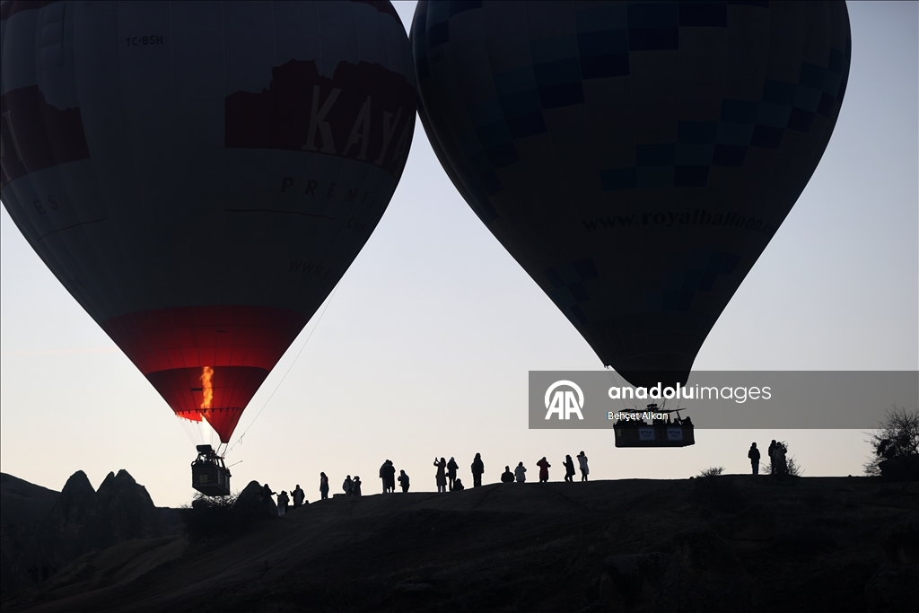 Kapadokya'da geçen yıl balon turlarına 754 bin 98 kişi katıldı 5