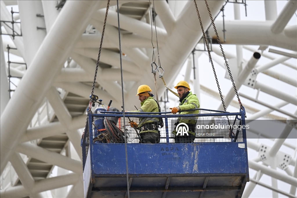 ملعب أنقرة الجديد.. مجمع رياضي متكامل يحتضن 13 لعبة