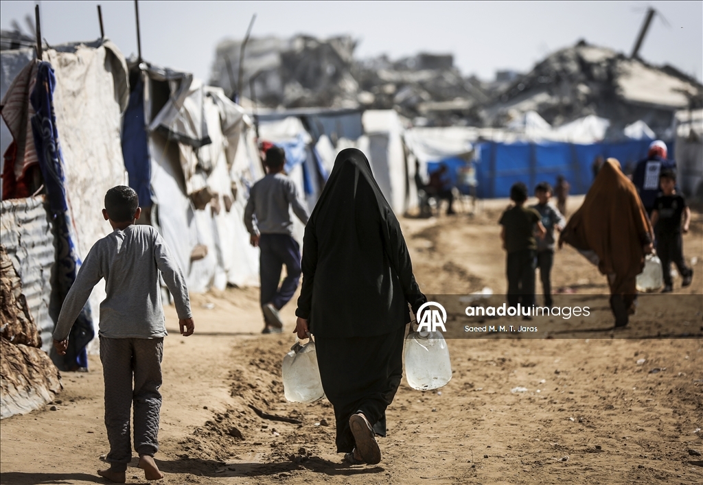 Gazze'de su krizi devam ediyor