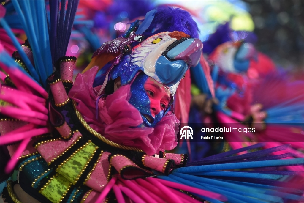 Brezilya’da Rio Karnavalı samba geçitleriyle başladı