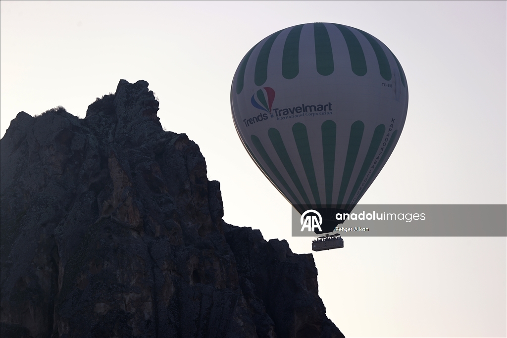 Kapadokya'da geçen yıl balon turlarına 754 bin 98 kişi katıldı 13