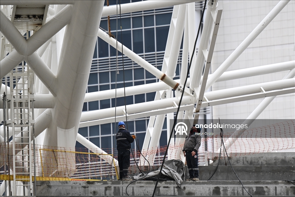 ملعب أنقرة الجديد.. مجمع رياضي متكامل يحتضن 13 لعبة