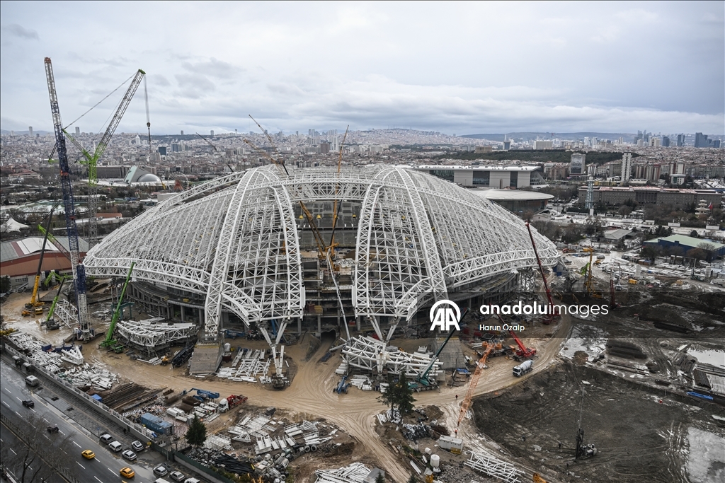 ملعب أنقرة الجديد.. مجمع رياضي متكامل يحتضن 13 لعبة