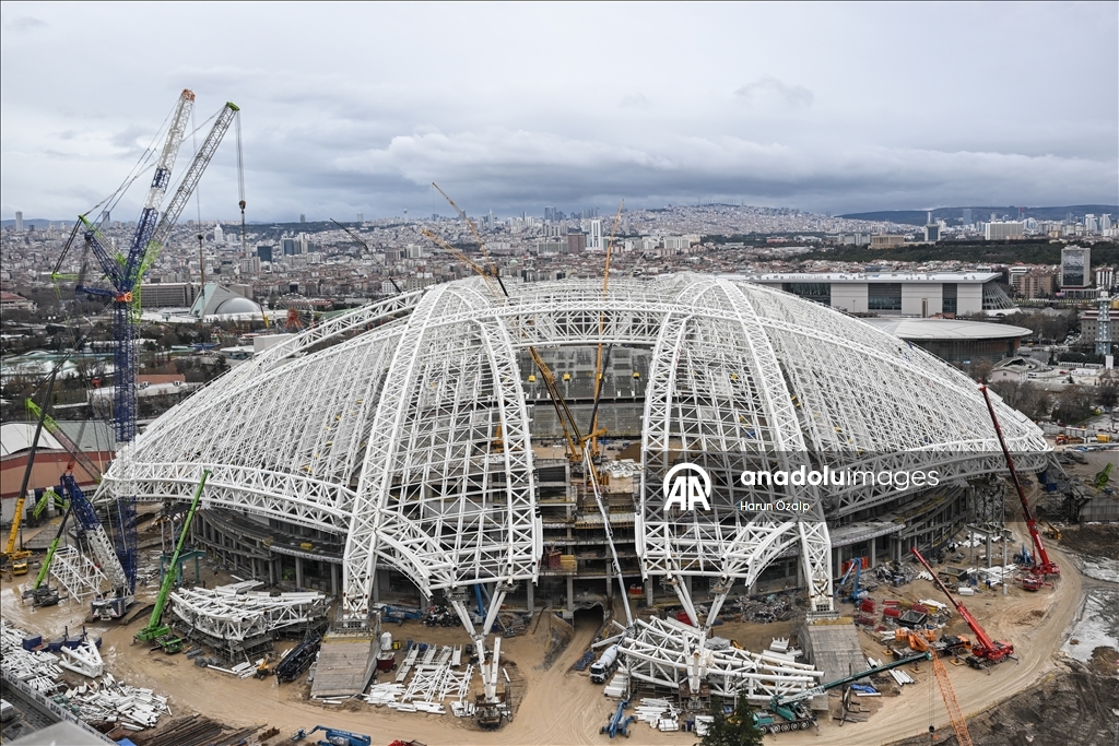 ملعب أنقرة الجديد.. مجمع رياضي متكامل يحتضن 13 لعبة