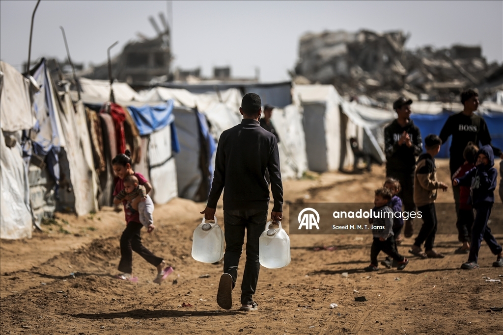 Gazze'de su krizi devam ediyor