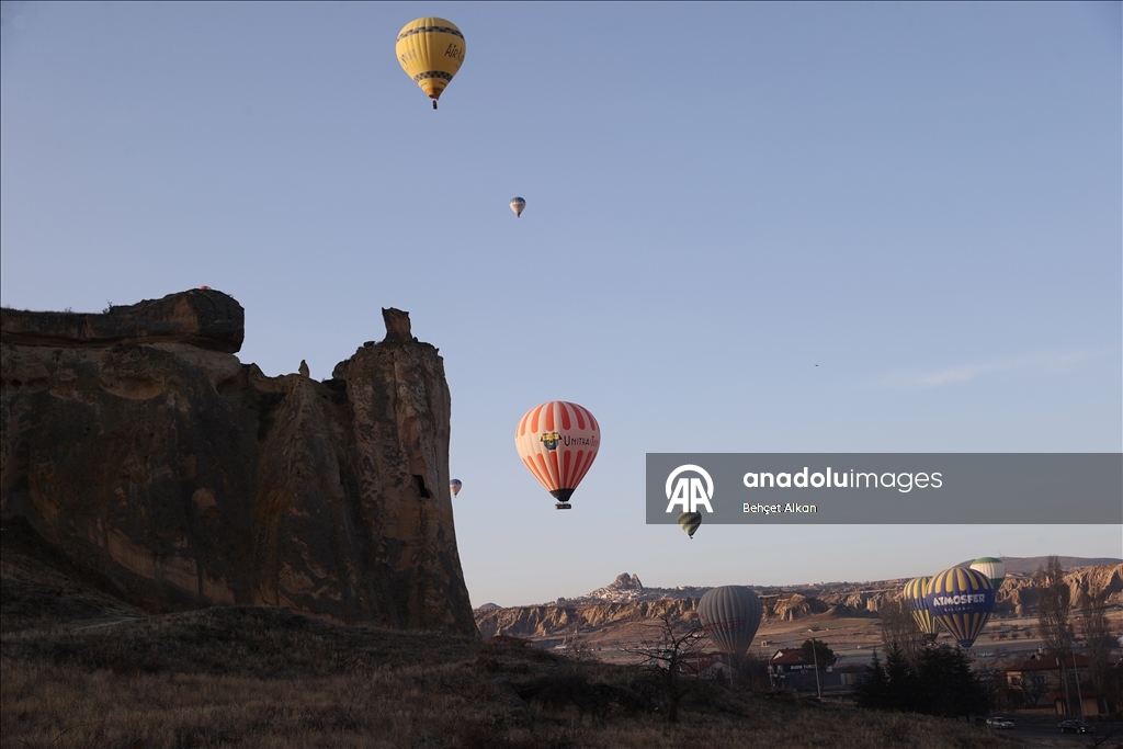 Kapadokya'da geçen yıl balon turlarına 754 bin 98 kişi katıldı 14