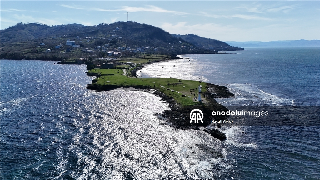 Ordu'daki Yason Burnu ziyaretçilerini ağırlıyor