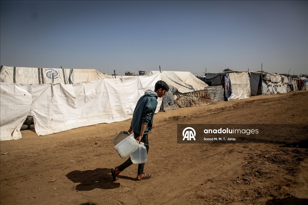 Gazze'de su krizi devam ediyor