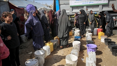 Gazze'de su krizi devam ediyor