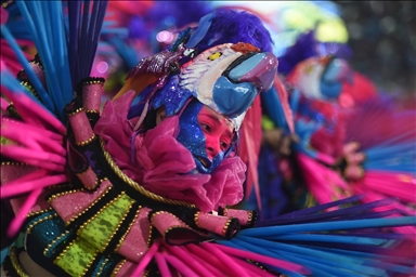 На Самбадроме Рио-де-Жанейро стартовали ежегодные карнавальные парады