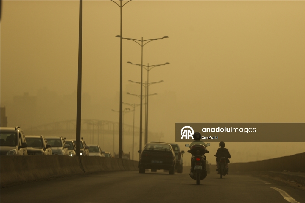 Сенегал накрыло облаком пыли