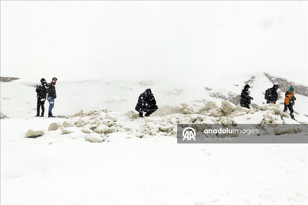 Li Agiriyê jiyana zivistanê ya dijwar û bedewiya siruştî bala wênekêşan dikişîne