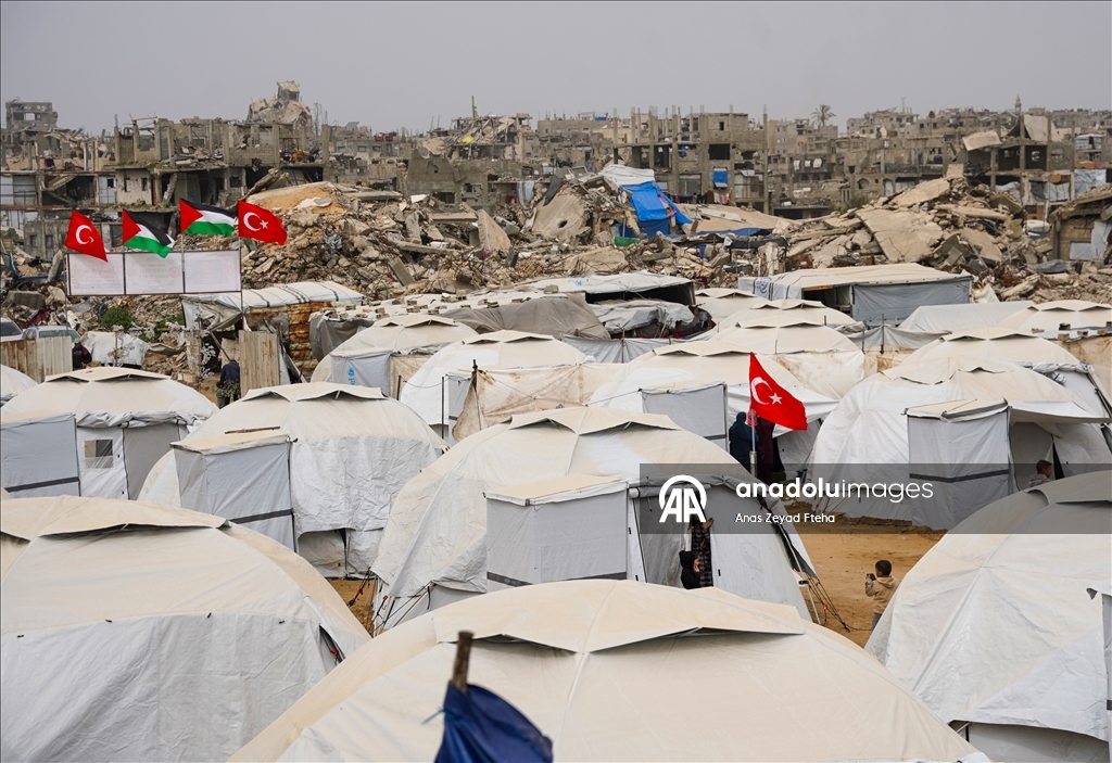 مخيم "يلدز 1" التركي يفتح أبوابه لإيواء نازحين شرق مدينة غزة