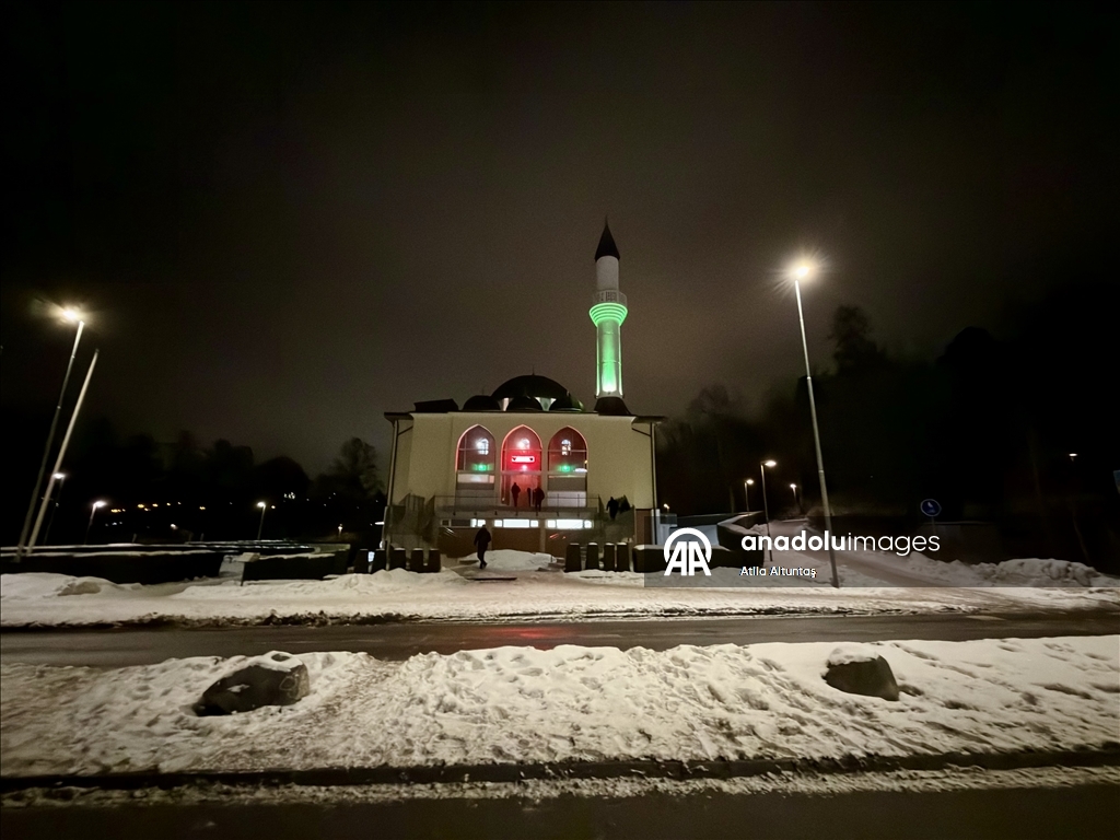 İsveç'te ilk teravih namazı kılındı