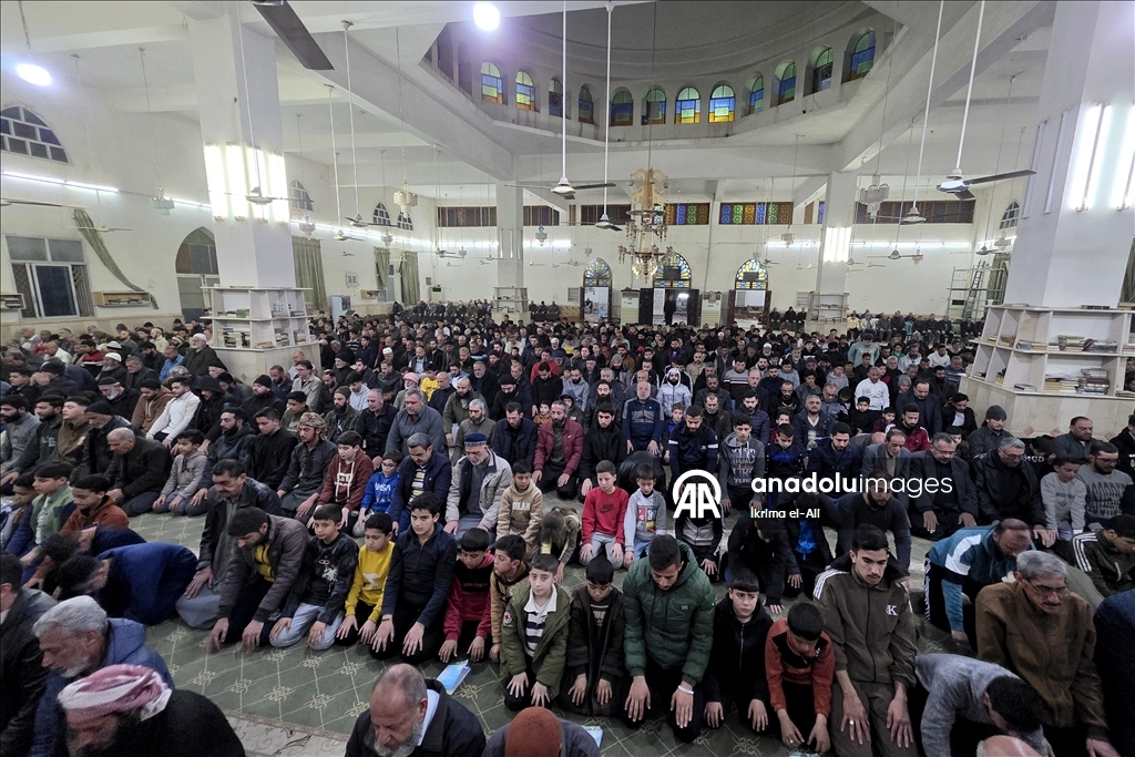 Suriye’de terör örgütü YPG’den kurtarılan bölgelerde ilk teravih namazı kılındı